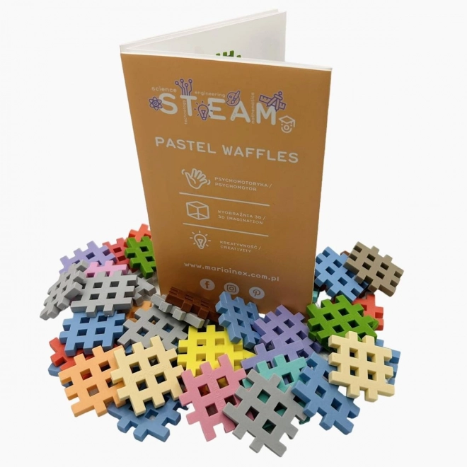 Klocki Marioinex Mini Waffle Pastel 300 sztuk
