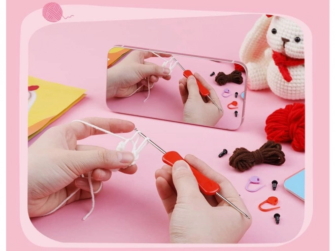 Kreatywny zestaw do tworzenia zabawki DIY królik
