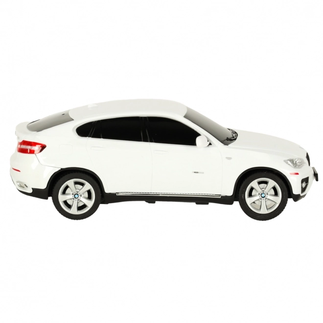 Zdalnie sterowane auto BMW X6 1:24 białe