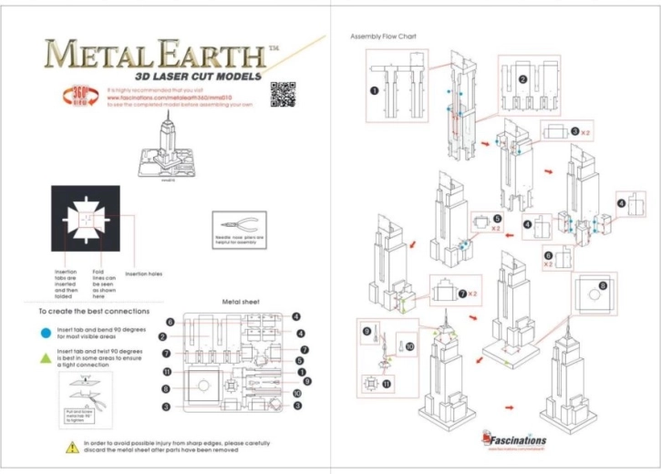 Przejrzysta instrukcja dla wygodnego składania