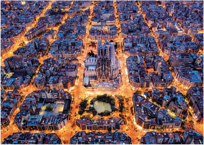 Puzzle EDUCA Barcelona 1500 elementów