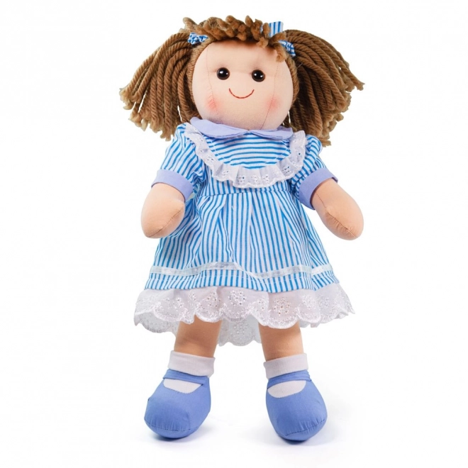Bigjigs Toys Szmaciana lalka Amelia 38 cm
