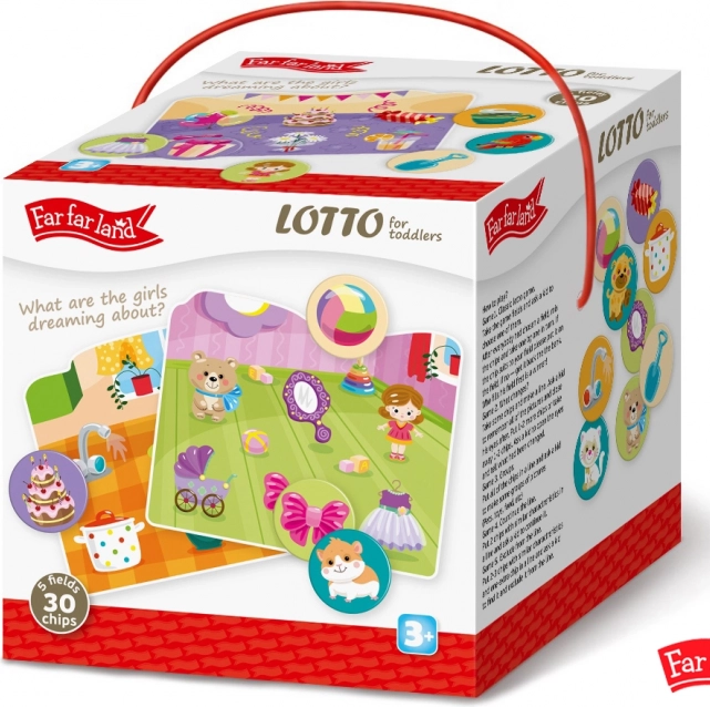 Far Far Land Lotto dla dziewczynek