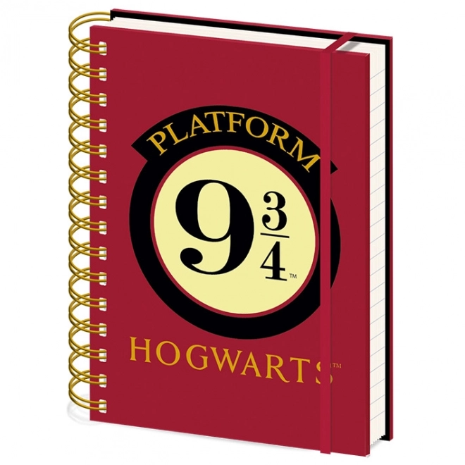 Notatnik spiralny A5 Harry Potter - Peron 9 i 3/4