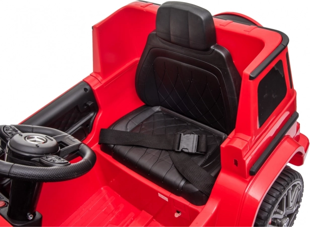 Dziecięcy samochód na akumulator Mercedes G63 czerwony