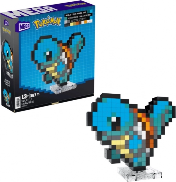 Pikselowa układanka MEGA Pokémon Squirtle