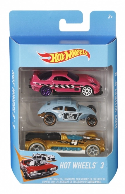 Zestaw 3 samochodzików Hot Wheels