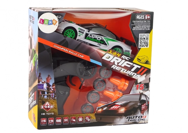 Samochód sportowy Drift Zdalnie sterowane R/C 15 km/h Zmiana kół