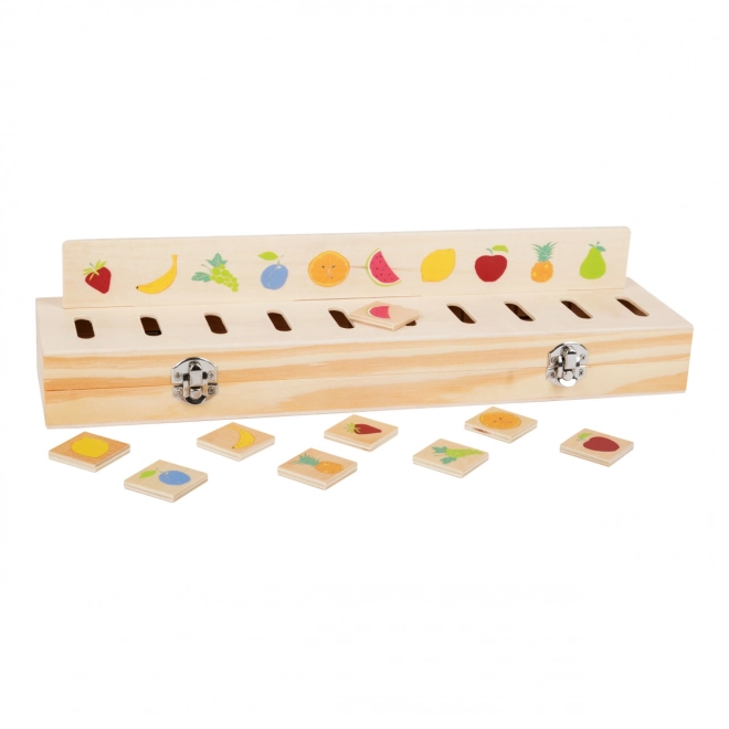 Drewniana zabawka edukacyjna do sortowania Small Foot