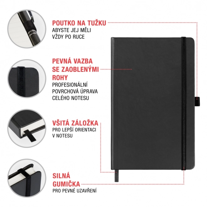 Notique notes z różową malowidłą