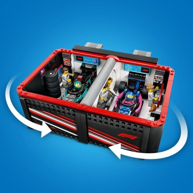 LEGO® City 60444 Garaż F1® oraz samochody Mercedes-AMG i Alpine