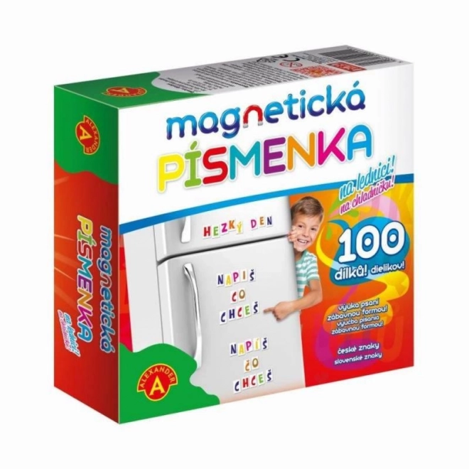 Magnetyczne literki na lodówkę