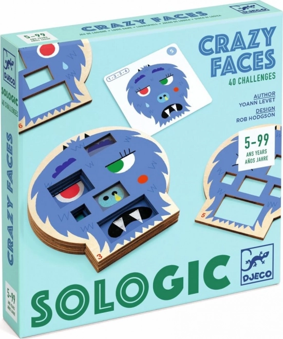 DJECO Gra logiczna Sologic - Potworki