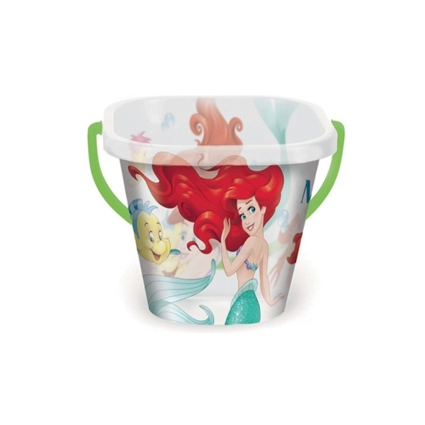 Kwadratowe wiaderko Disney 2L plastik mieszanka rodzajów 19x17cm Wader
