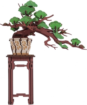RoboTime 3D drewniana układanka bonsai sosna