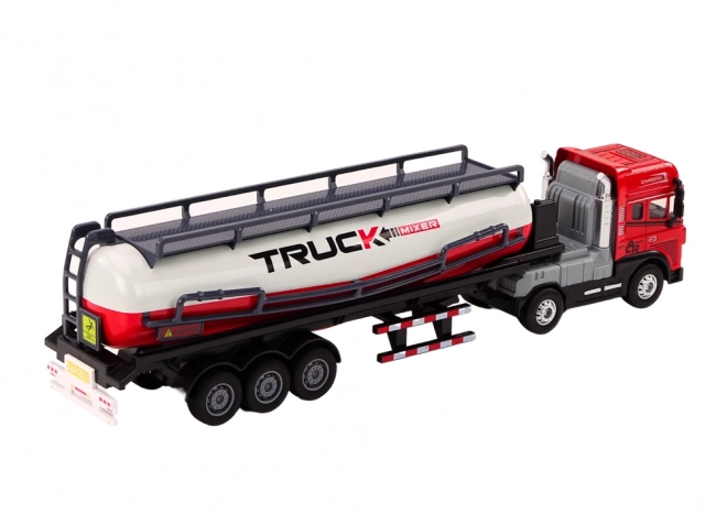 Ciężarówka z przyczepą TIR Tanker 1:24 Czerwone Dźwięki