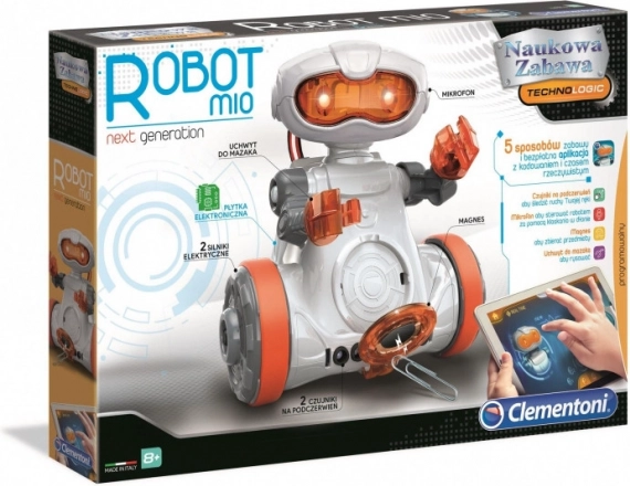Naukowa Zabawa – robot Mio nowej generacji w języku polskim CLEMENTONI