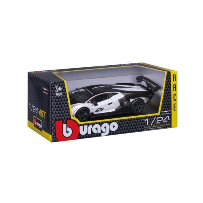 Bburago 1:24 Wyścig Lamborghini Essenza SCV12 – Białe