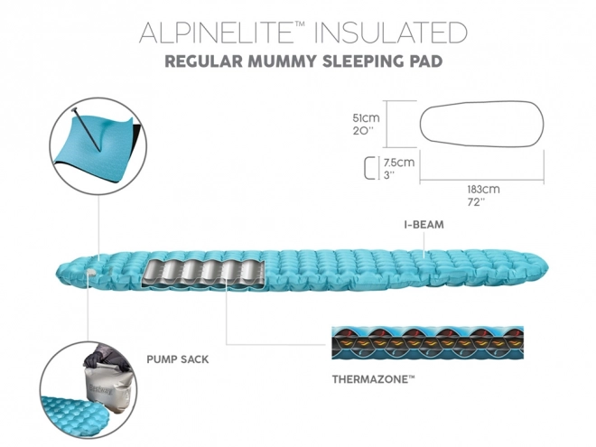 Karimata Bestway AlpineLite Regular Mummy