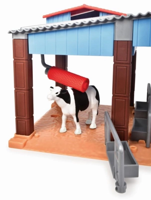 Farma z traktorem Fendt