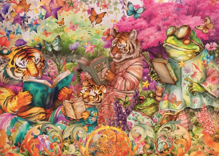 Puzzle Klub Książki 1000 elementów Ravensburger