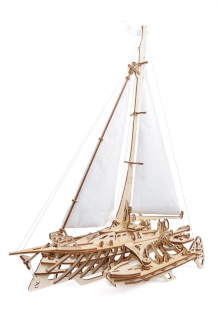 Ugears 3D puzzle - Jacht Trimaran Merihobus 237 elementów
