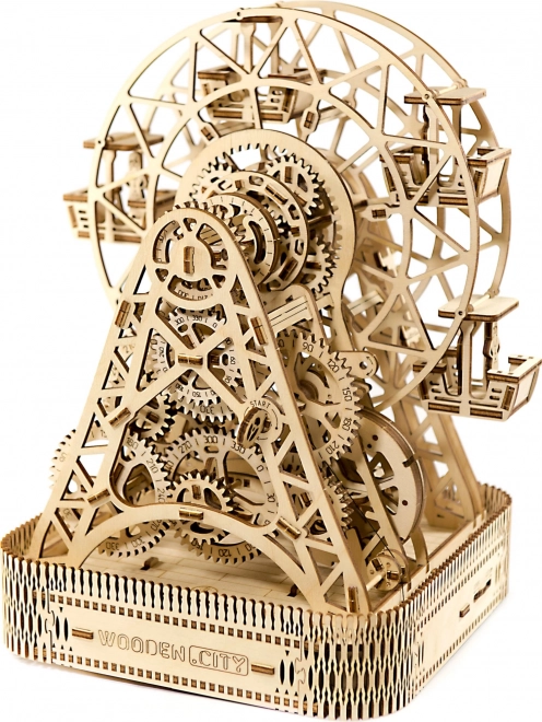 Drewniany model diabelskiego młyna WOODEN CITY