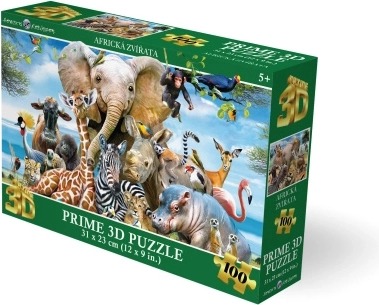Puzzle Afrykański uśmiech 3D 63 elementów