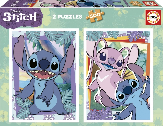 EDUCA Puzzle Stitch 2x500 elementów