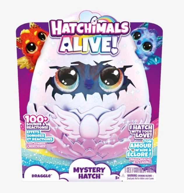 Interaktywne zwierzątko Hatchimals smoczek