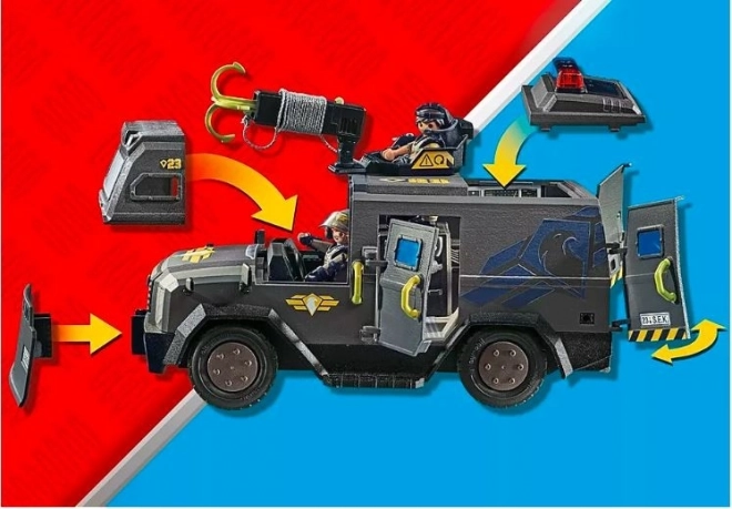 City Action pojazd terenowy jednostki specjalnej