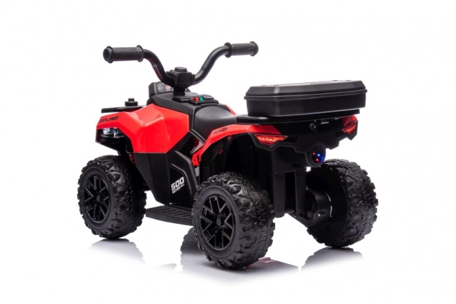 Dziecięca czterokołowiec na baterię GTS1155 - Czerwona