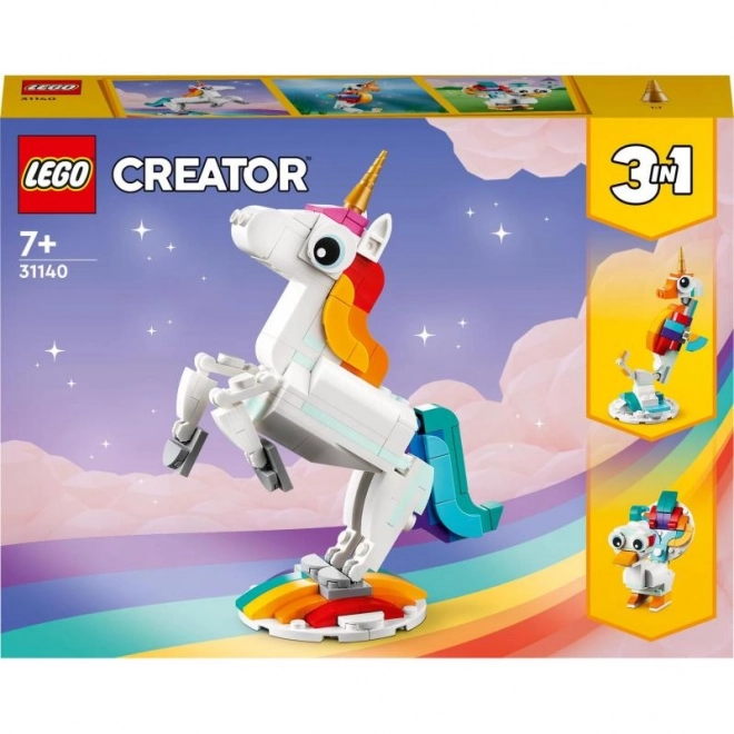 LEGO Creator 3w1 31140 Magiczny Jednorożec