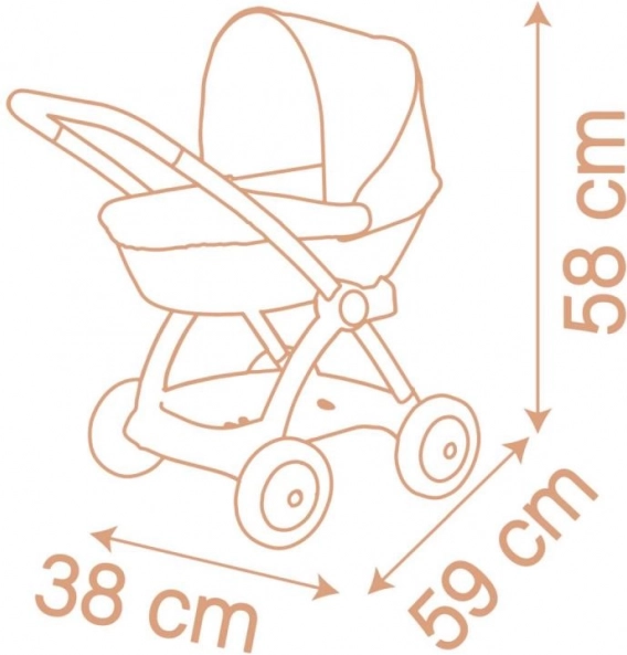 Wózek dla lalek Baby Nurse