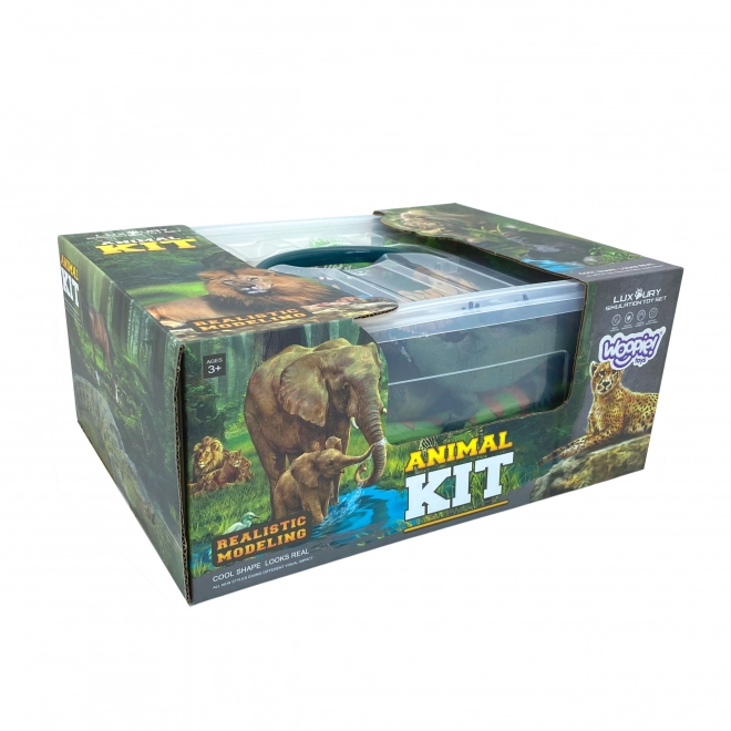 Figurki Safari i mata do zabawy Woopie