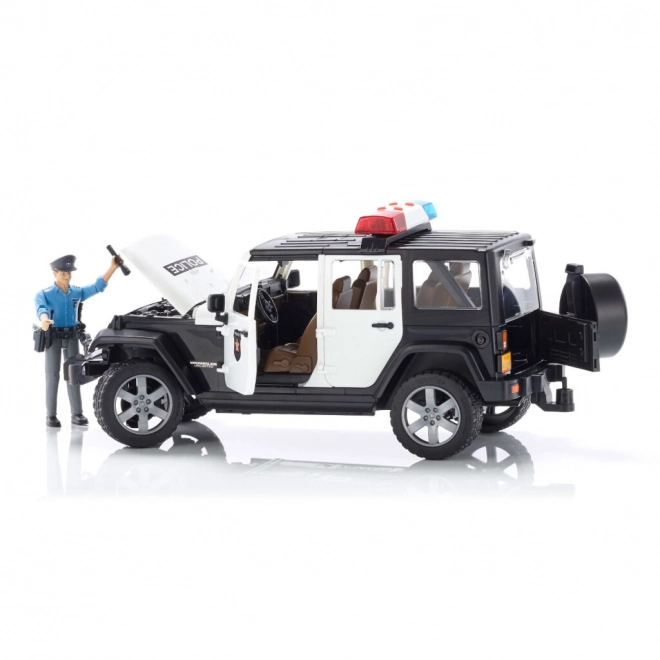 Bruder Jeep Wrangler Rubicon Policja