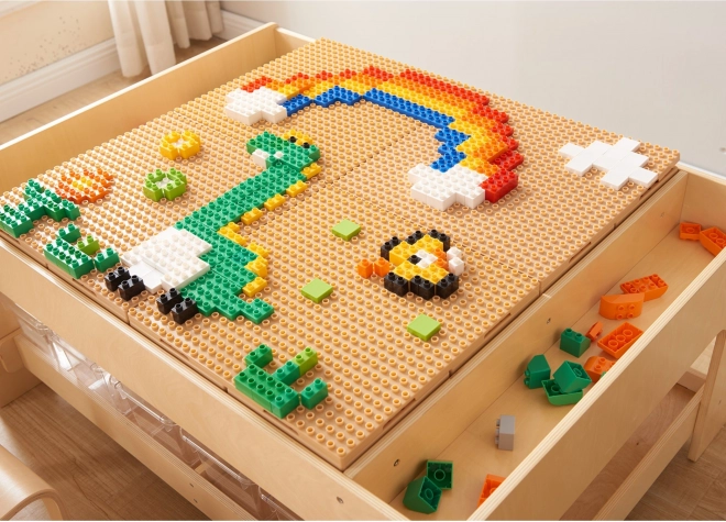 Zestaw konstrukcyjny MASTERKIDZ STEM z 563 elementami i 4 nakładkami na panel
