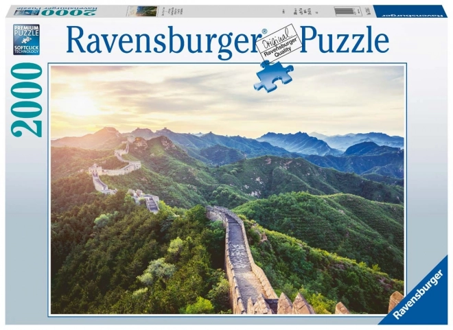 Puzzle Ravensburger Chiński mur w promieniach słońca 2000 elementów