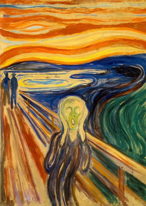 Puzzle Edvard Munch: Krzyk 1000 części