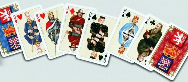 Karty Joker Kanasta z motywami Królestwa Czeskiego