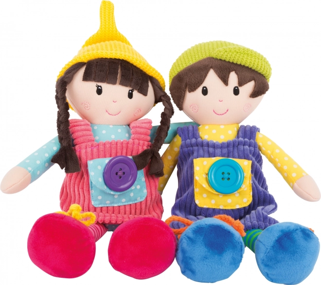 pluszowe lalki Emma i Noah small foot