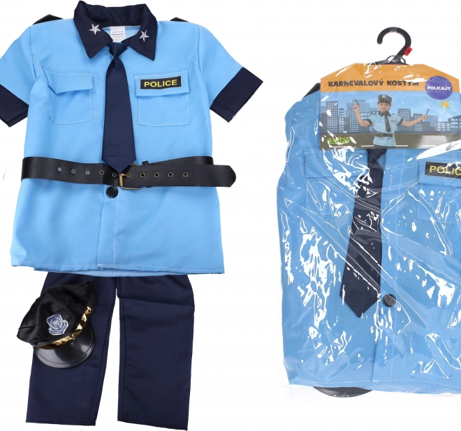 Zestaw karnawałowy - policjant 110-120 cm