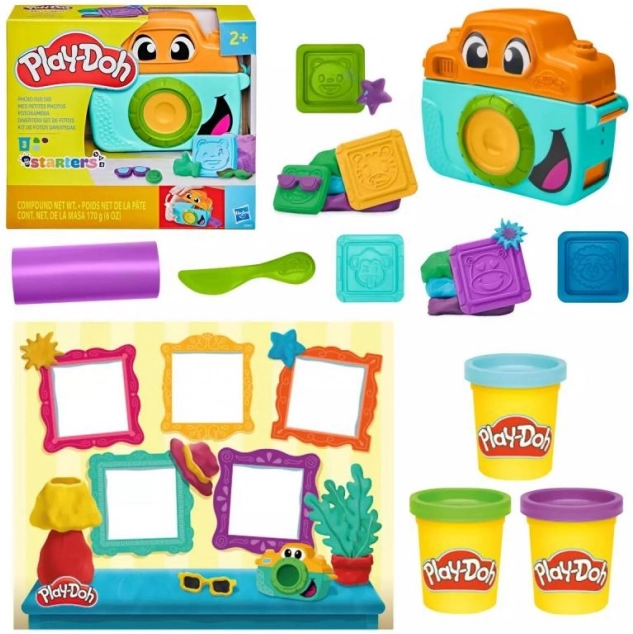 Play-Doh aparat i tworzenie zdjęć – zestaw startowy