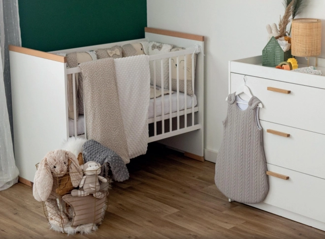 Zestaw do łóżeczka Sleep Guardian 12-częściowy beżowy