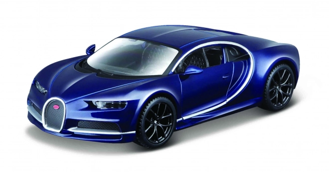 Bburago Bugatti Chiron niebieski 1:32