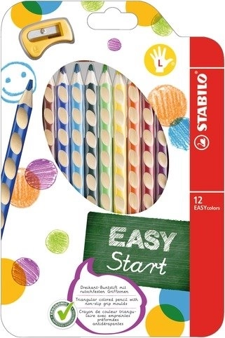 STABILO EASYstart zestaw kredek dla leworęcznych