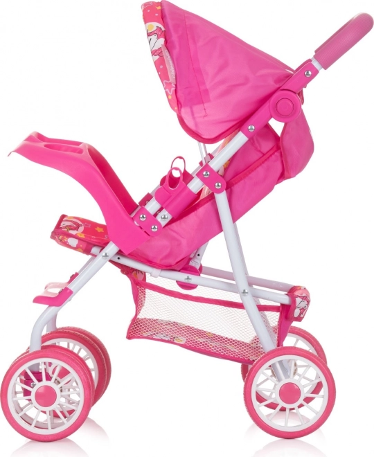 CHIPOLINO Sportowy wózek dla lalek Dolly Unicorns
