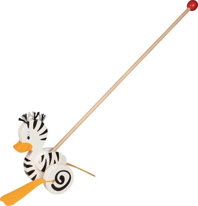 Kaczka na patyku Goki Zebra