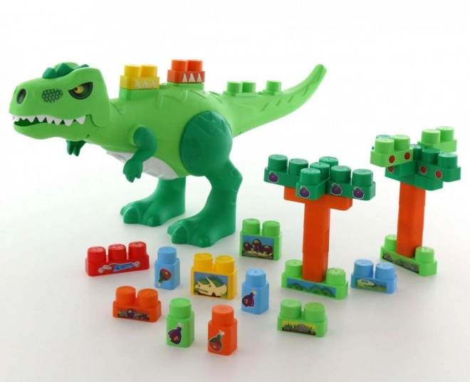 Zestaw do budowy dinozaura - 30 części