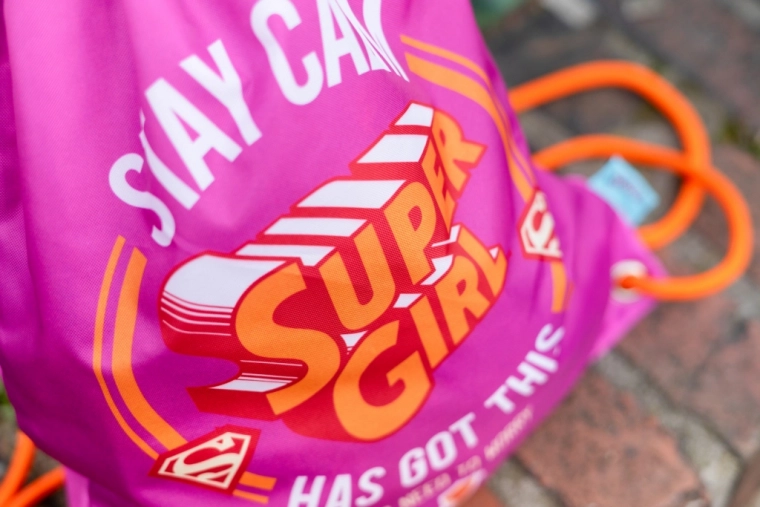 Motywacyjny design Super Girl